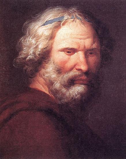 unknow artist Oil painting of Archimedes by the Sicilian artist Giuseppe Patania